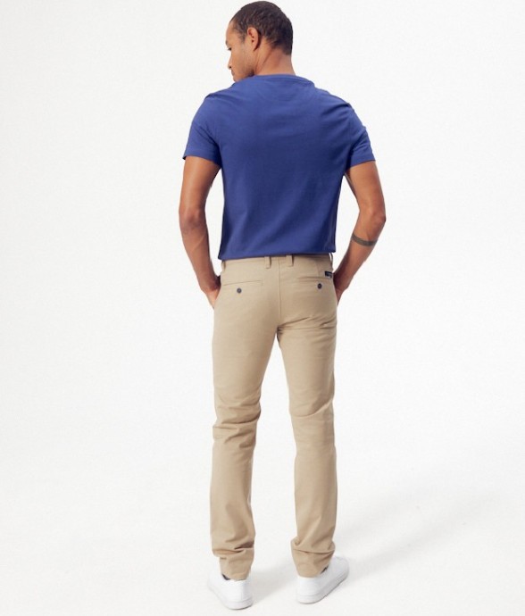 Chino Carlos Coton bio - Beige