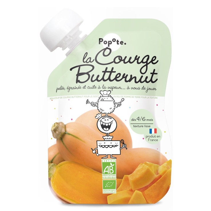 Gourde Repas Bio Courge Butternut - 120 g
