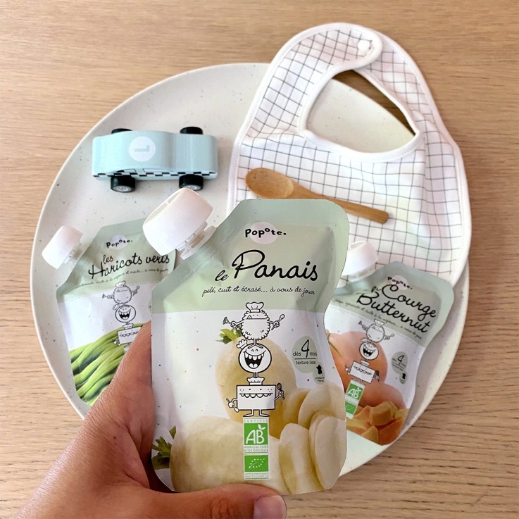 Gourde Repas Bio Panais - 120 g