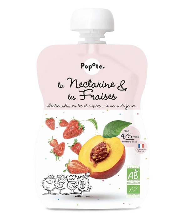 Gourde Repas Bio Nectarine...
