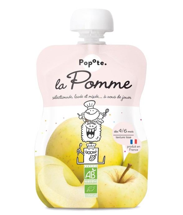 Gourde Repas Bio Pomme - 120 g