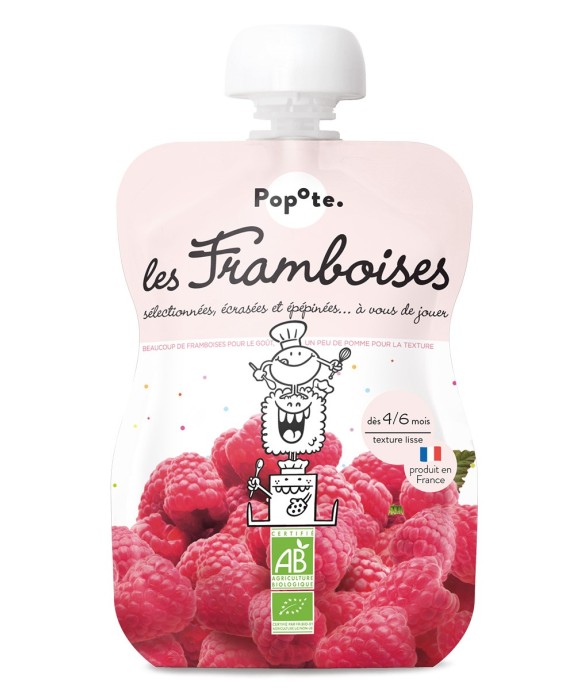 Gourde Repas Bio Framboises...
