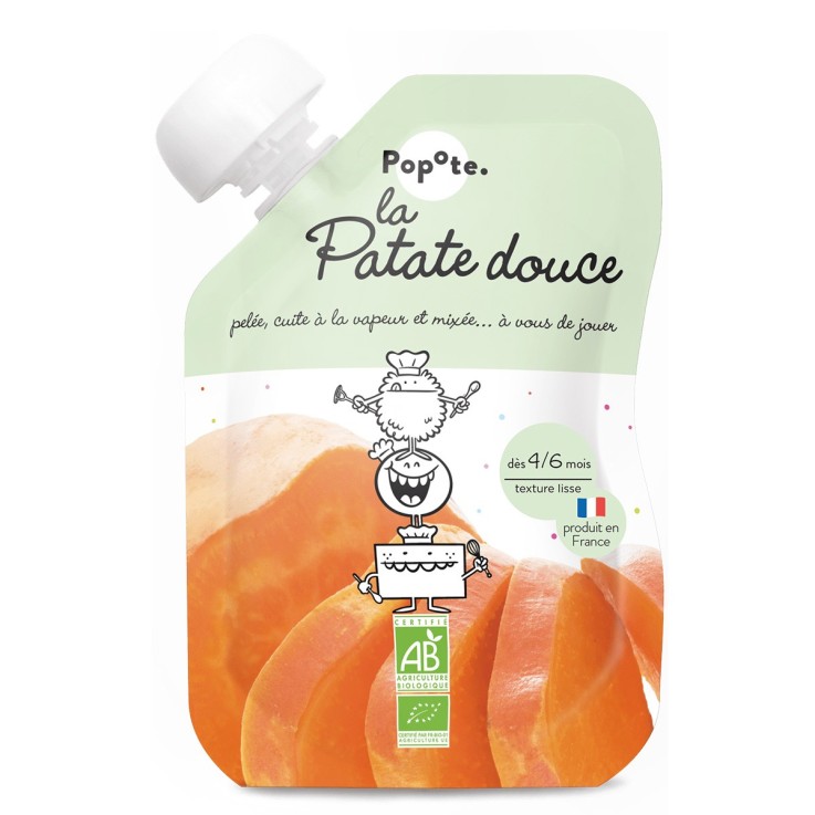 Gourde Repas Bio Patate Douce - 120 g