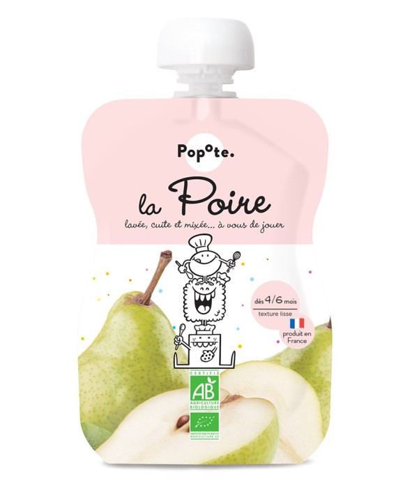 Gourde Repas Bio Poire - 120 g
