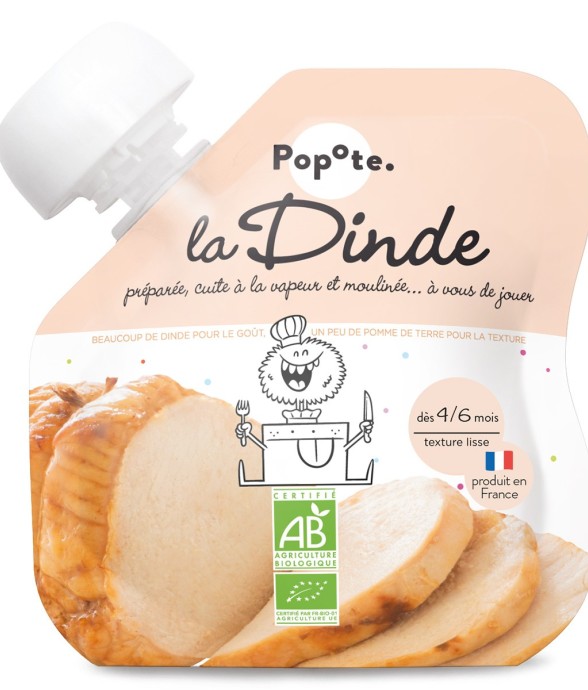 Gourde Repas Bio Dinde - 60 g