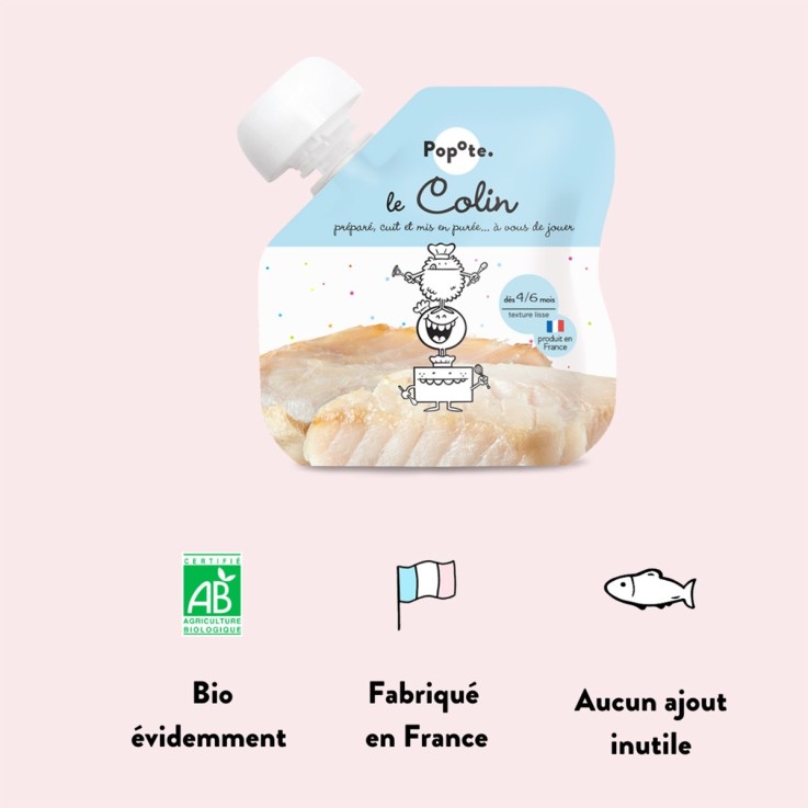 Gourde Repas Bio Colin - 60 g