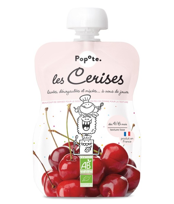 Gourde Repas Bio Cerises -...