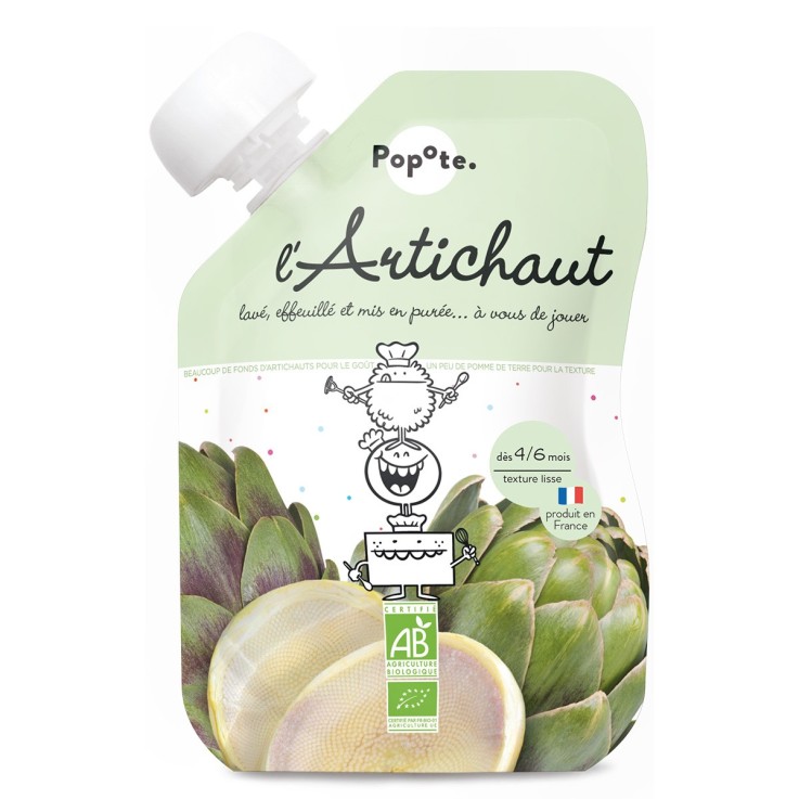 Gourde Repas Bio Artichaut - 120 g