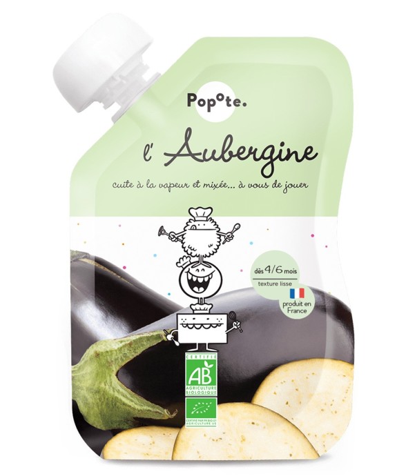 Gourde Repas Bio Aubergine...