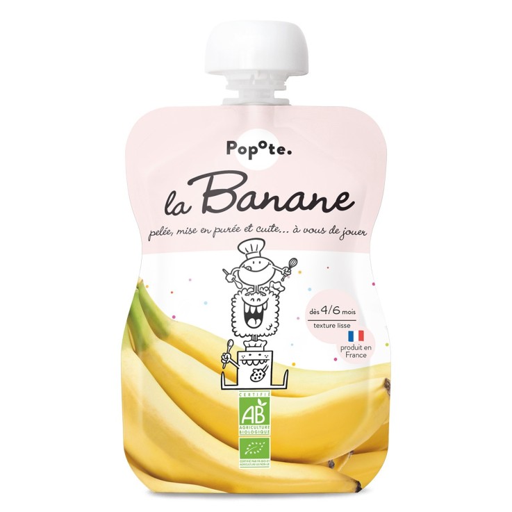 Gourde Repas Bio Banane - 120 g