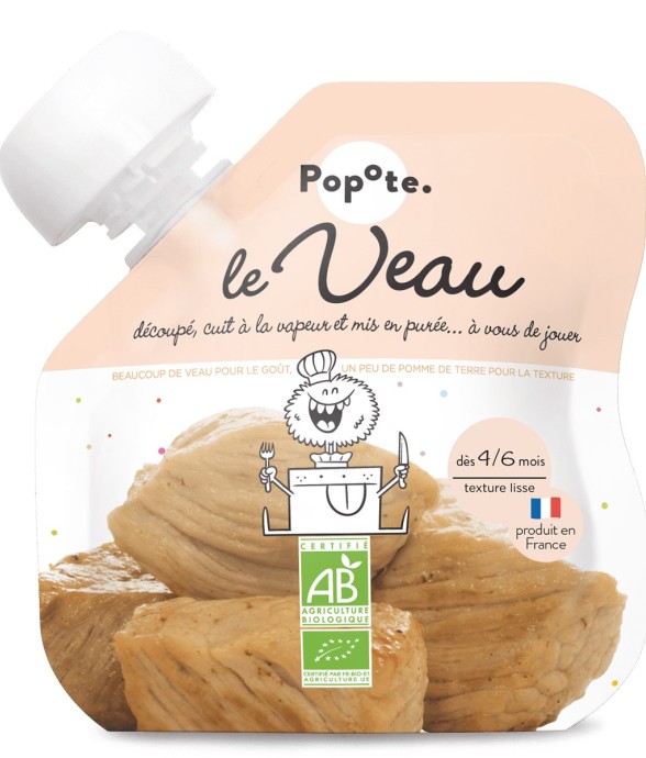 Gourde Repas Bio Veau - 60 g