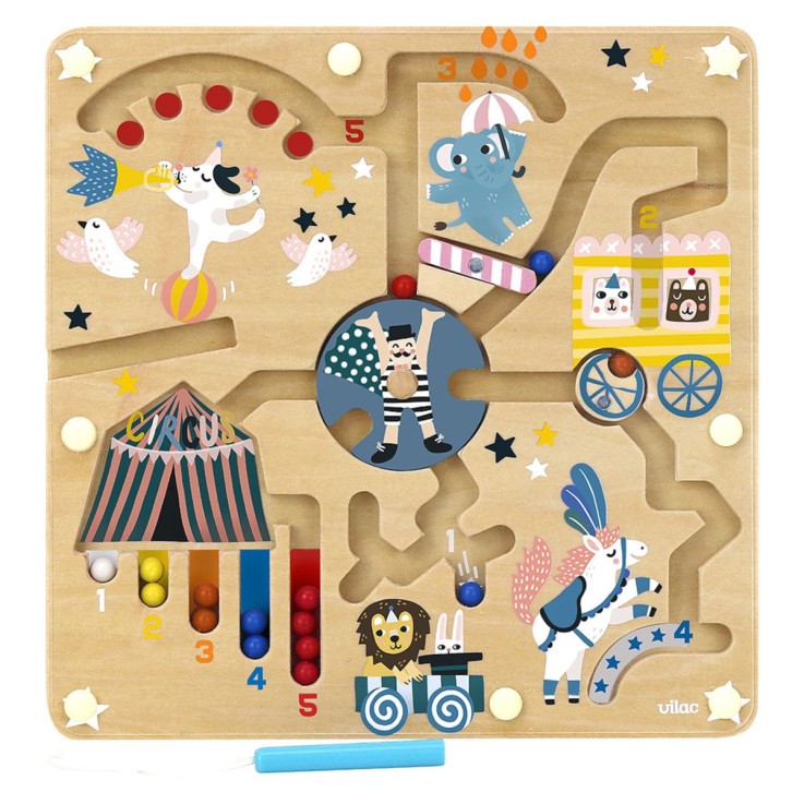 Labyrinthe Magnétique Circus - Michelle Carlslund\t