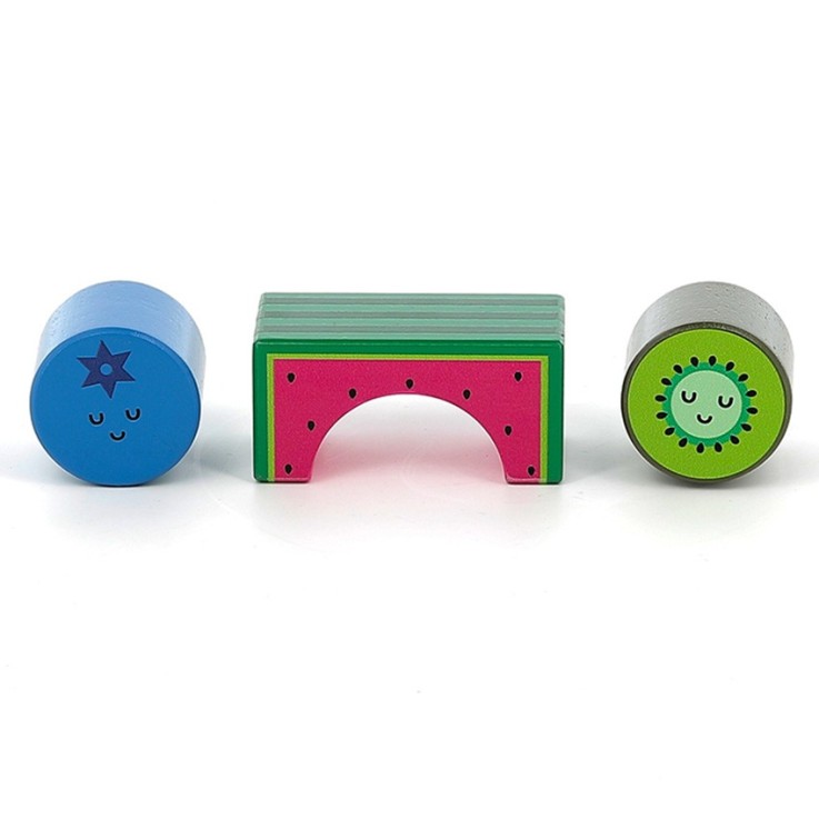 Cubes Sonores Fruits - Andy Westface