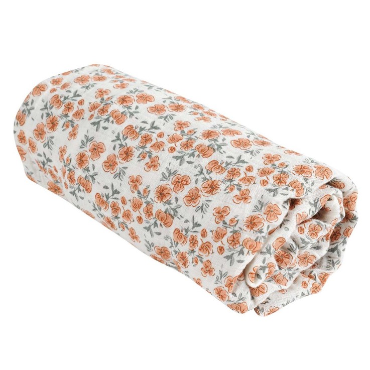 Housse Matelas à Langer - Californian Poppy