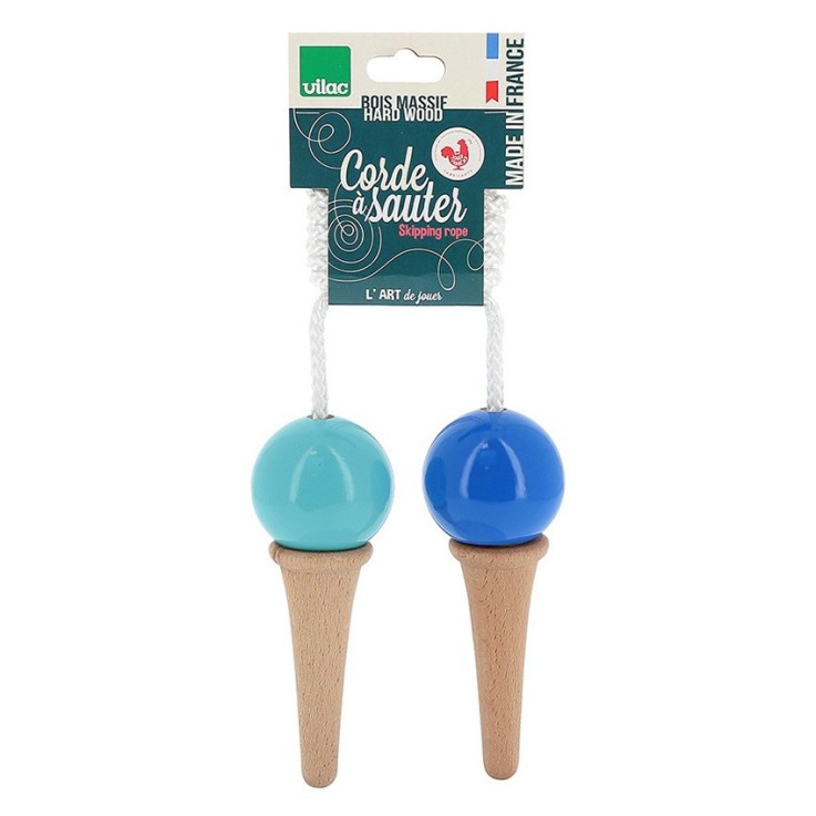 Corde à Sauter Glace Bi-goût - Bleu