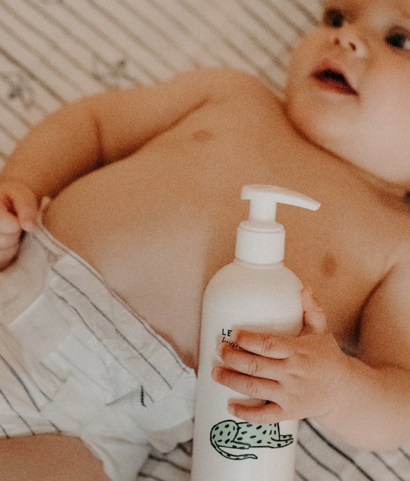 Le lait hydratant bébé à...