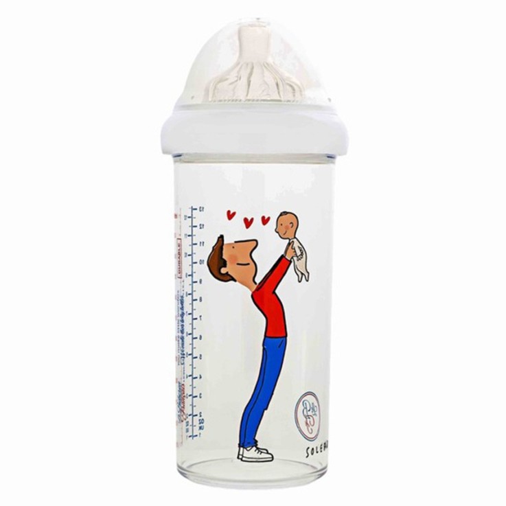 Biberon Papa et Bébé by Soledad - 360 ml