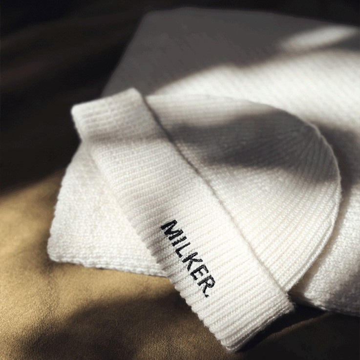Bonnet en Laine Mérinos Milker