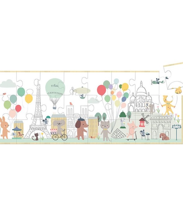 Puzzle Escapade à Paris -...