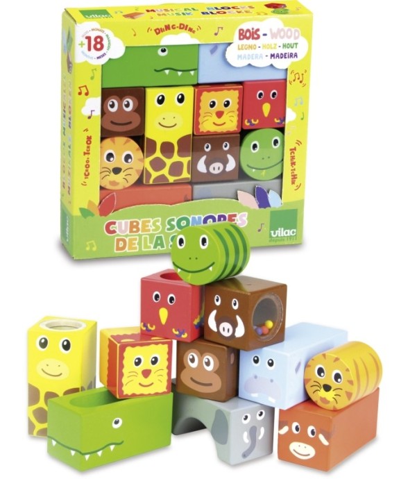 Cubes Sonores Animaux de la...