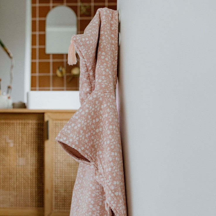 Poncho de Bain Bloom Blush - 1/3 Ans