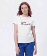 Tee-shirt Palmyre "Charmante" Coton bio