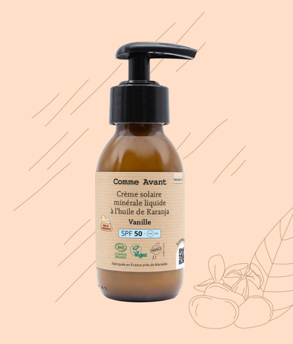 Crème solaire SPF50...