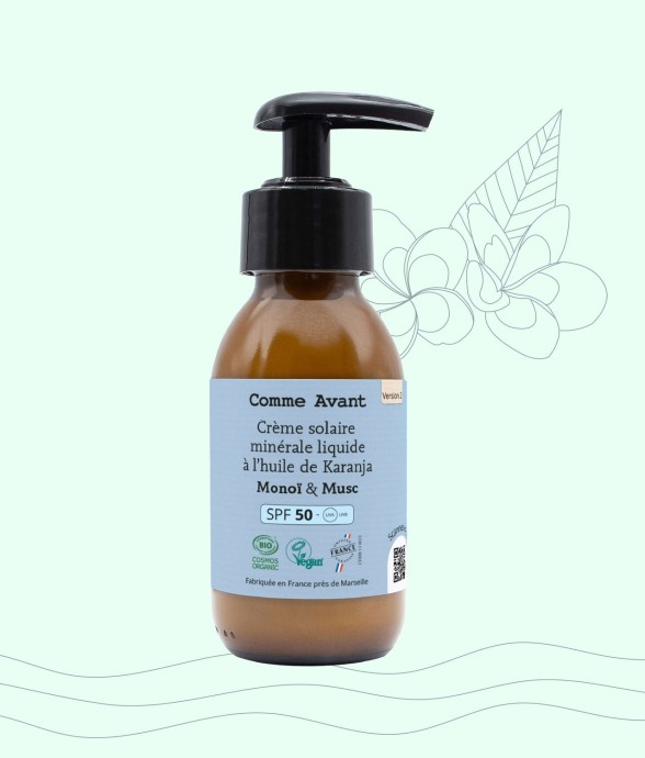 Crème solaire SPF50...
