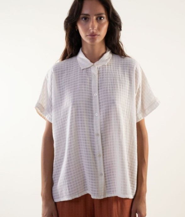 Chemise Will Warm Beige en...