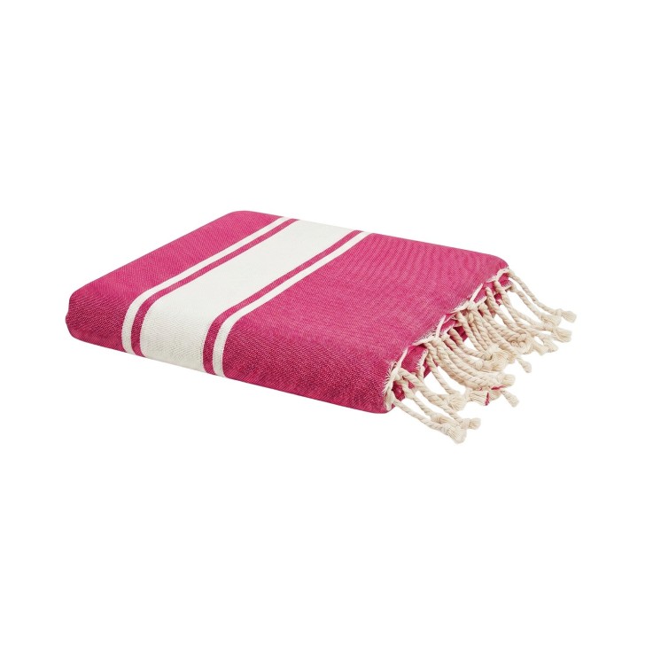 Fouta serviette plage anti sable coton recyclé 1x2 m Koh Lipe