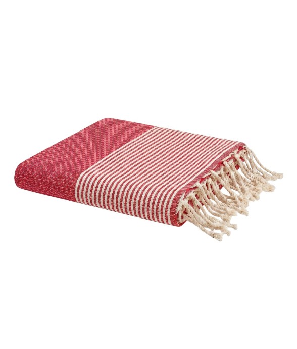 Fouta serviette plage nid...