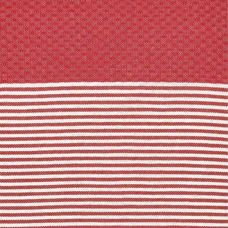 Fouta serviette plage nid d'abeille coton recyclé 1x2 m Seychelles