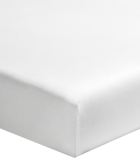 Drap housse uni en percale...
