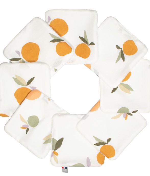 Lingettes bébé lavables 8...