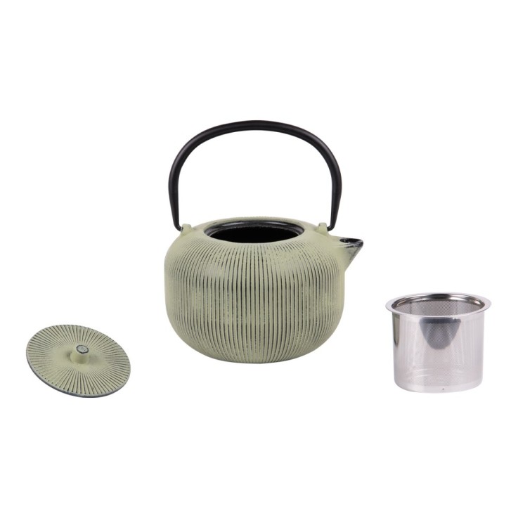 Théière en fonte Gyokuro Sauge 1L en fonte émaillée