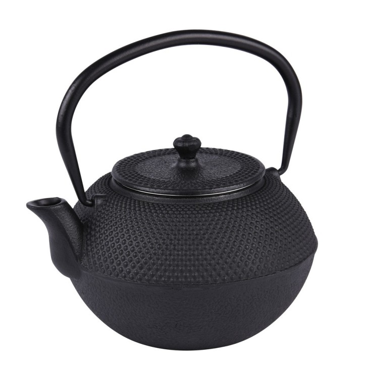Théière en fonte avec filtre inox 1.2 l Asia noire en fonte émaillée