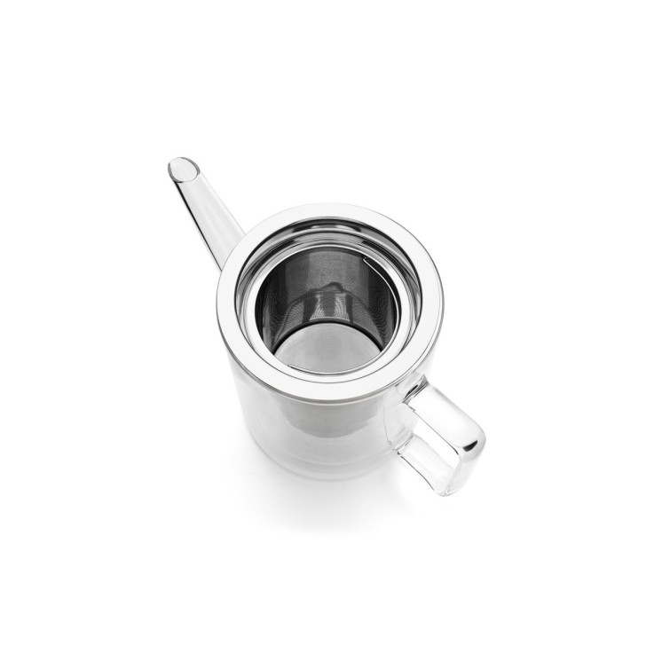 Théière en verre double paroi 1 L