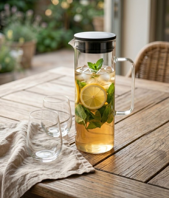 Carafe à thé glacé 1.2 L en...