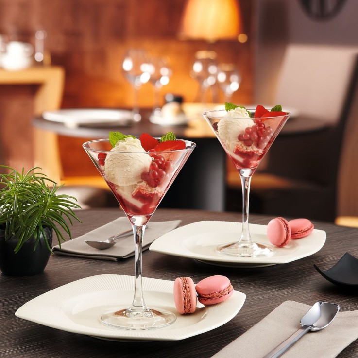 6 verres à pied 30 cl -CHAMPAGNE & COCKTAIL