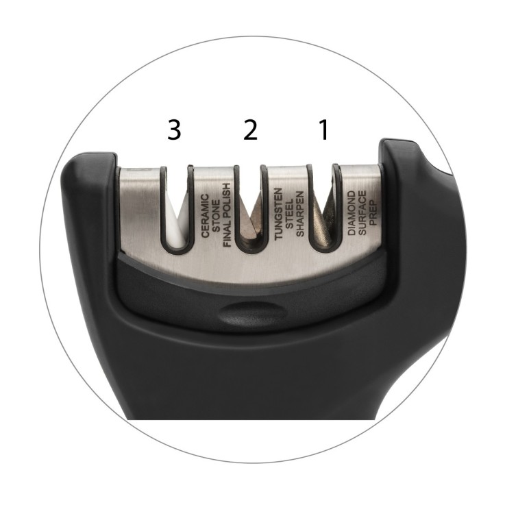 Aiguiseur Couteau 3 en 1