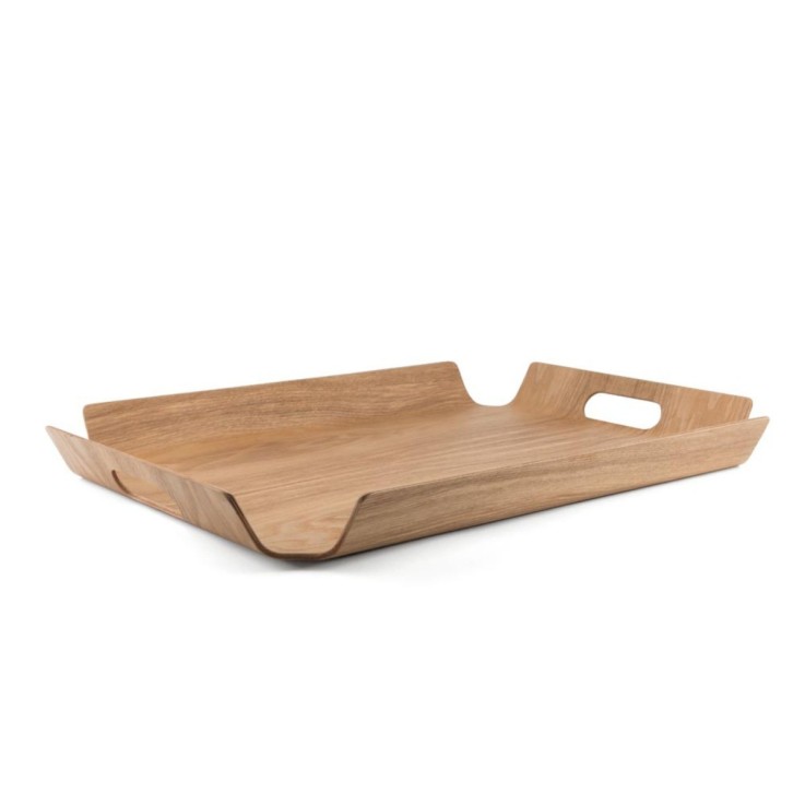 Plateau de service en bois taille XL