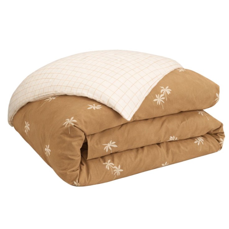 Housse de couette imprimée en coton et lyocell, FRIDA