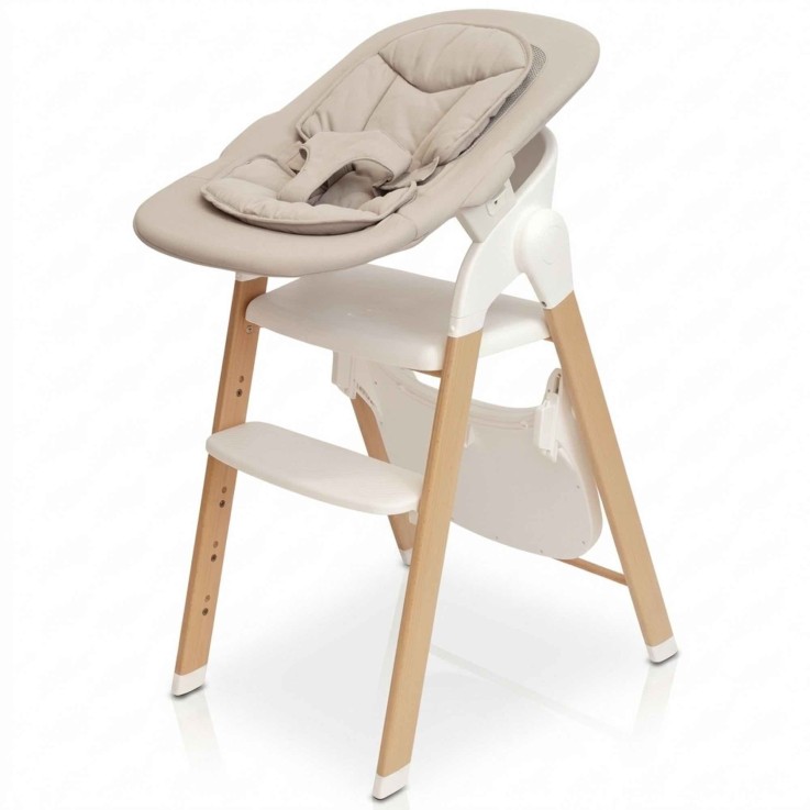 Pack chaise haute et transat évolutif