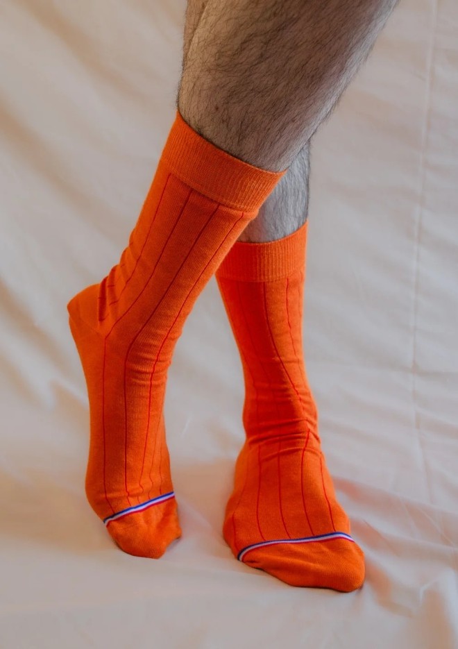 Chaussettes Orange Sanguine