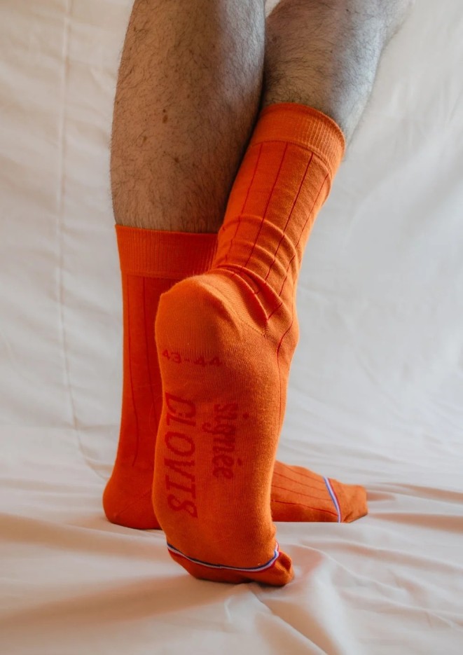 Chaussettes Orange Sanguine
