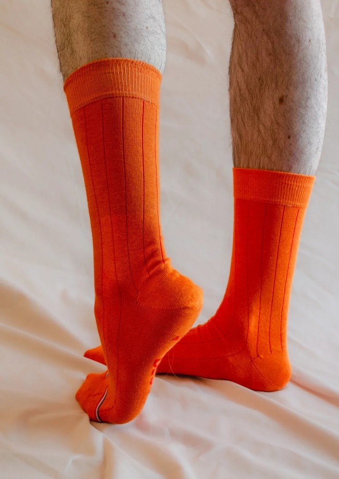 Chaussettes Orange Sanguine