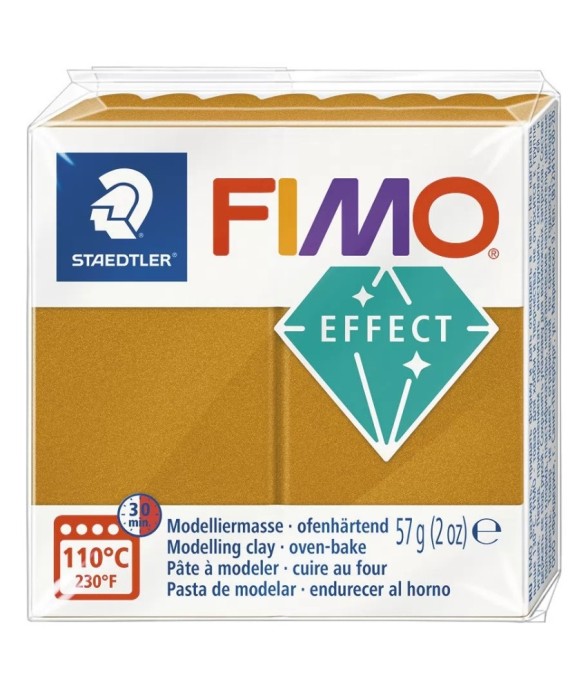 Pâte FIMO - Or Métallisé 11