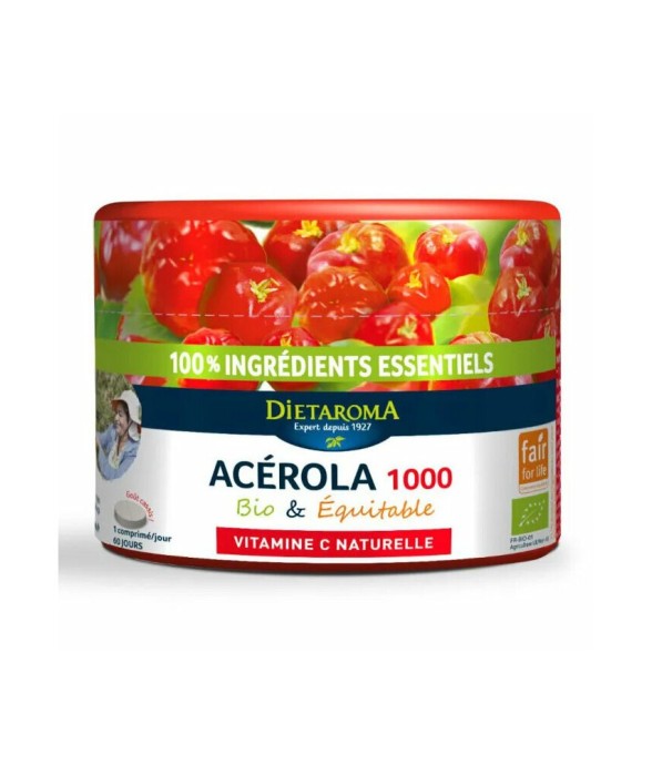 Acérola 1000 Bio - Vitamine...