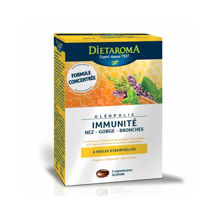 Complexe Oleopolis - Immunité - 60 capsules