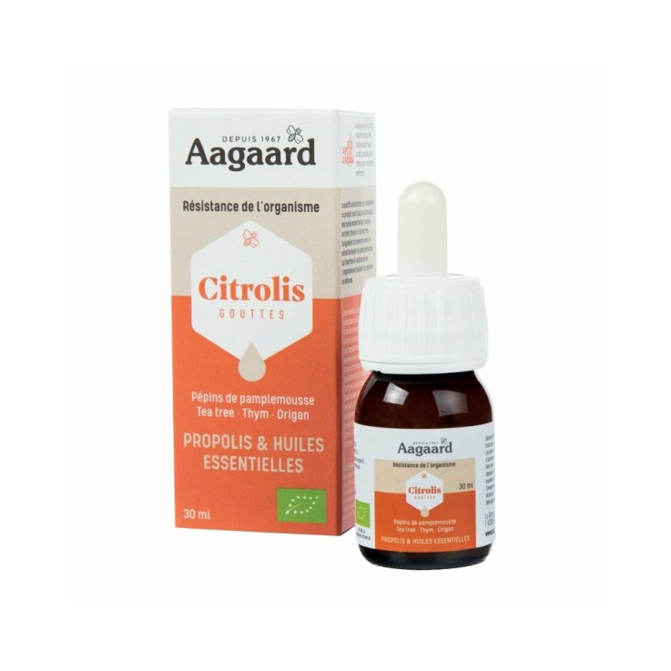 Citrolis bio - Pépins de pamplemousse, Propolis - 30ml